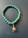 The Immortality Tortoise Turquoise Bracelet