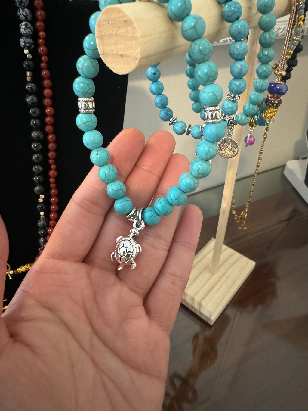 The Immortality Tortoise Turquoise Bracelet