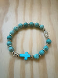 Turquoise Rosary Bracelet