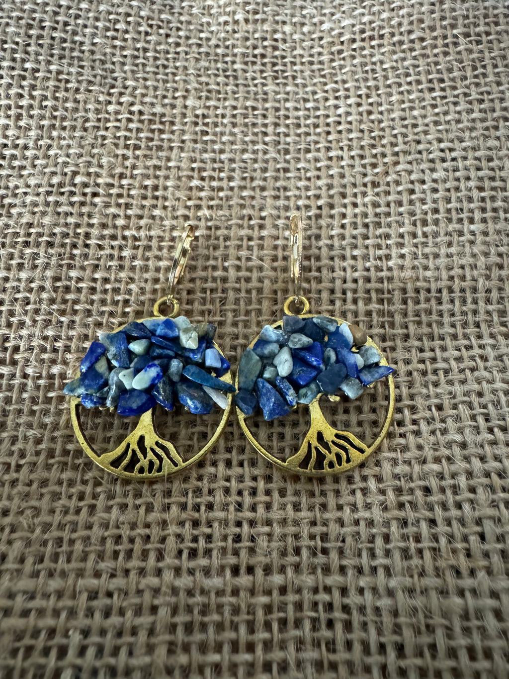 Gold Tree of Life Earrings