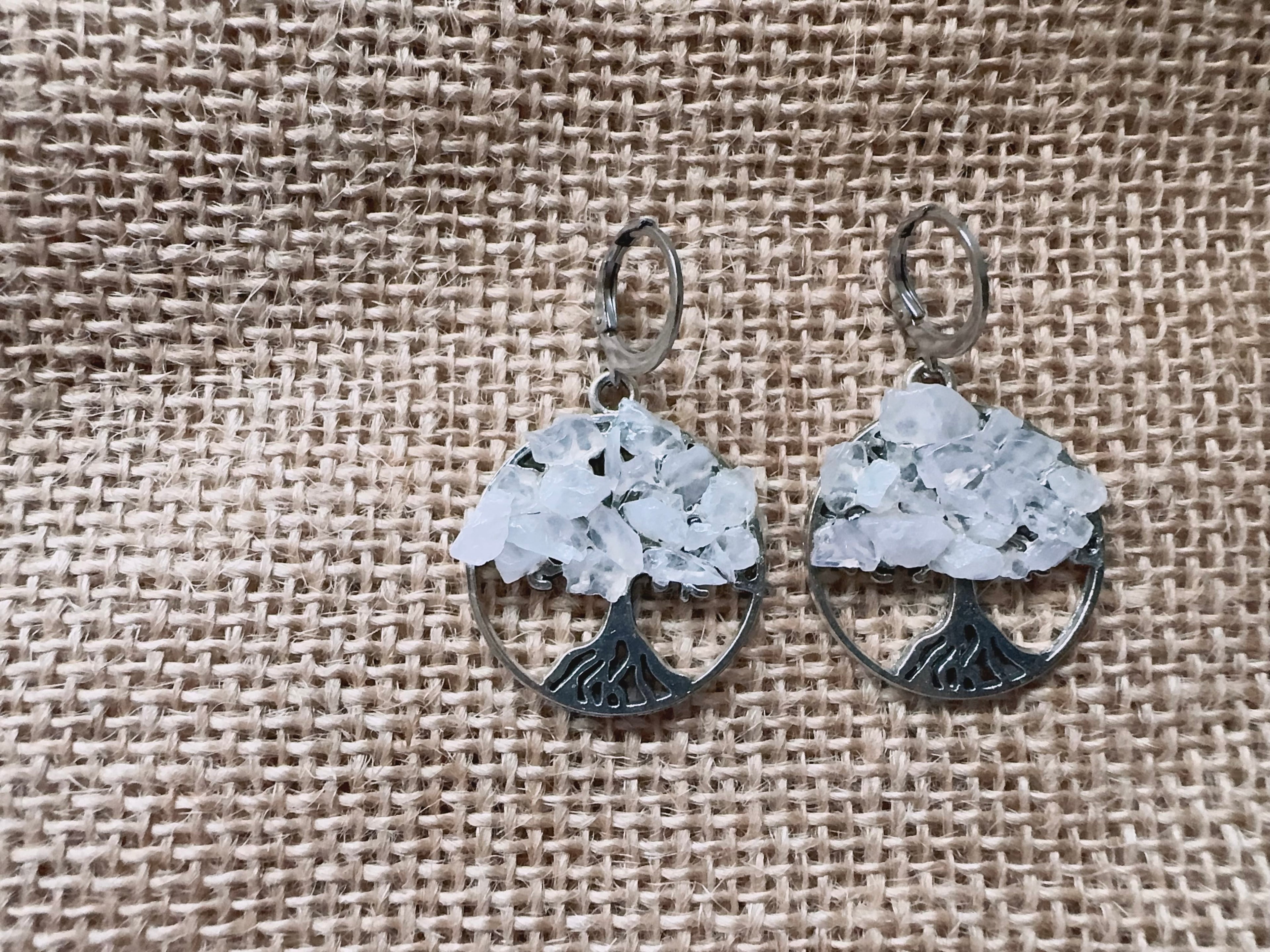 Silver Tree of Life Earrings