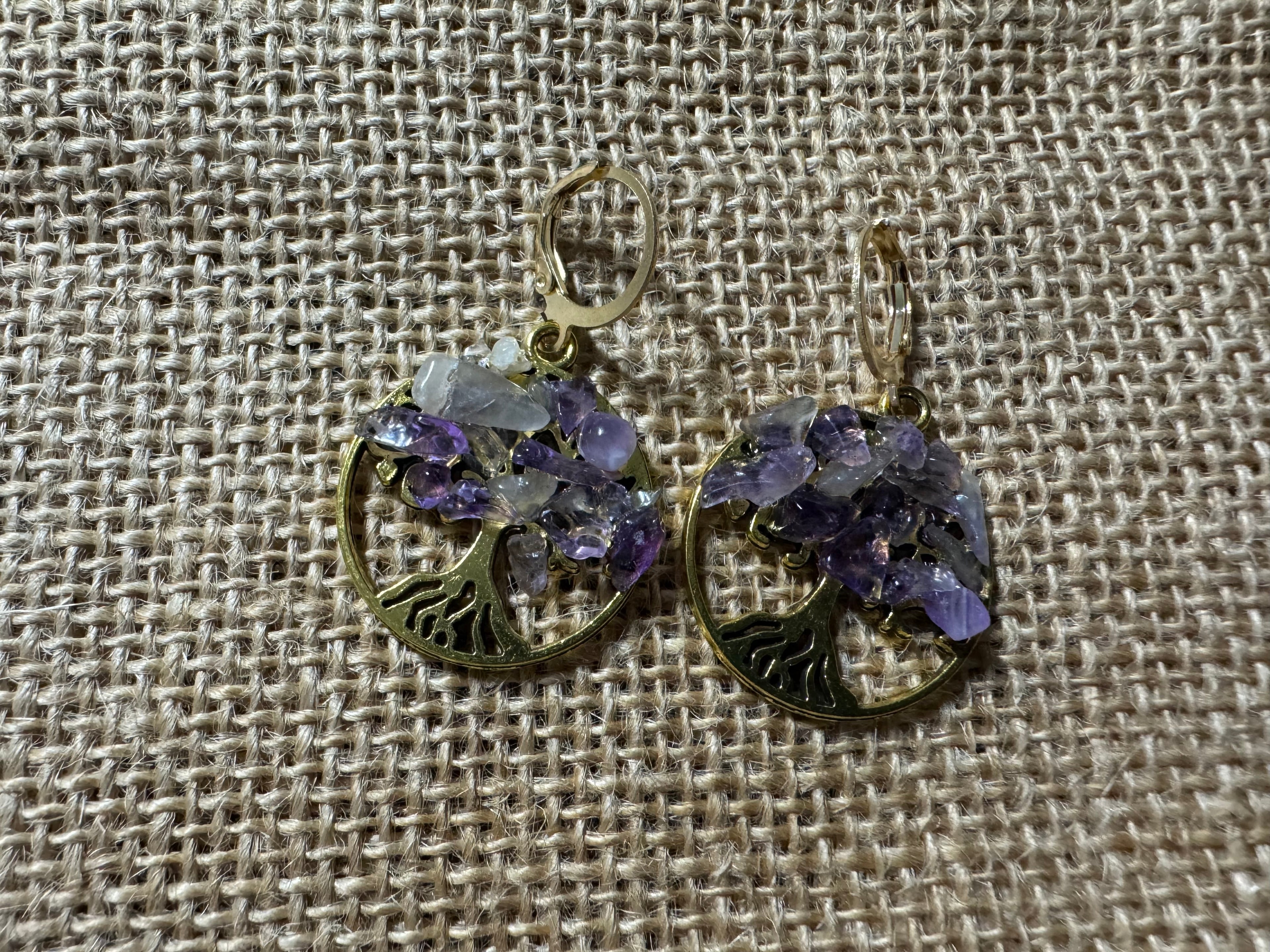 Silver Tree of Life Earrings