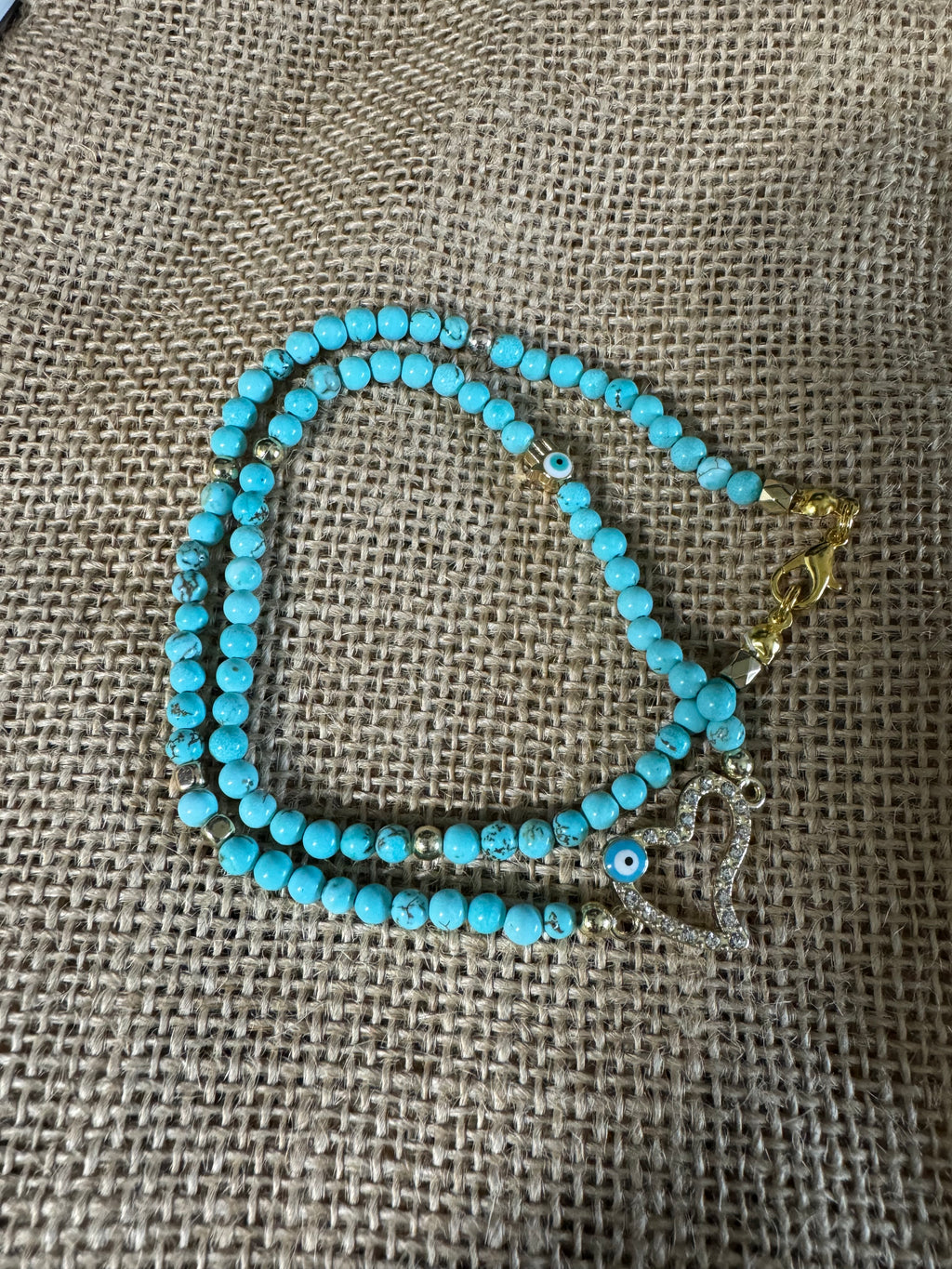 Turquoise Evil Eye Necklace