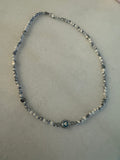 The White Howlite Evil Eye Necklace