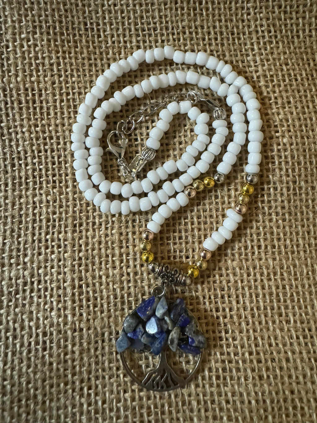The Blue Tree Necklace