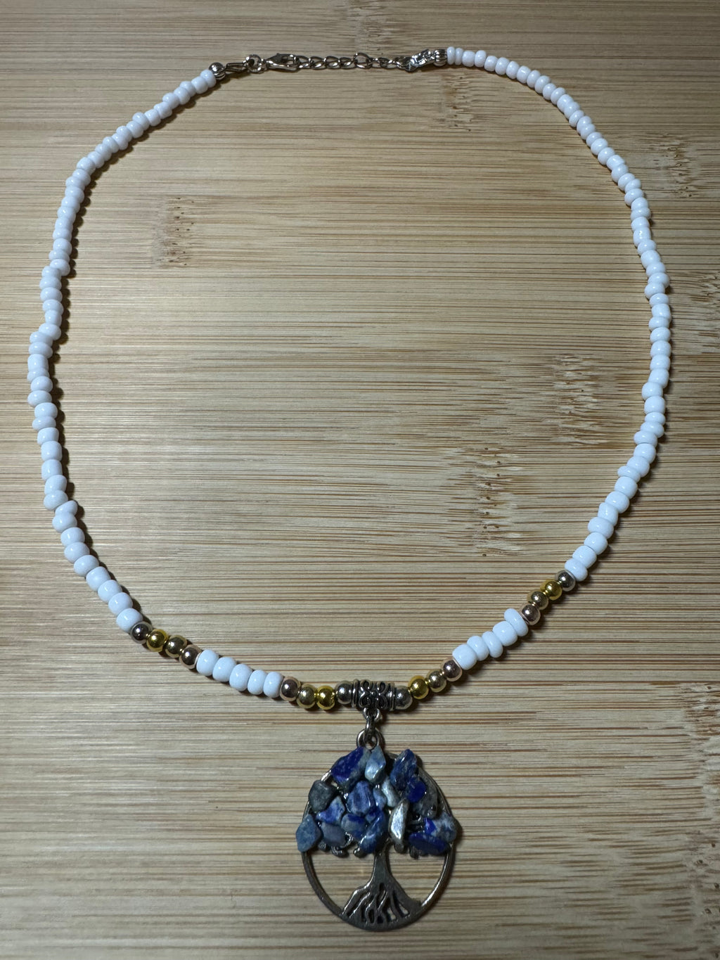 The Blue Tree Necklace