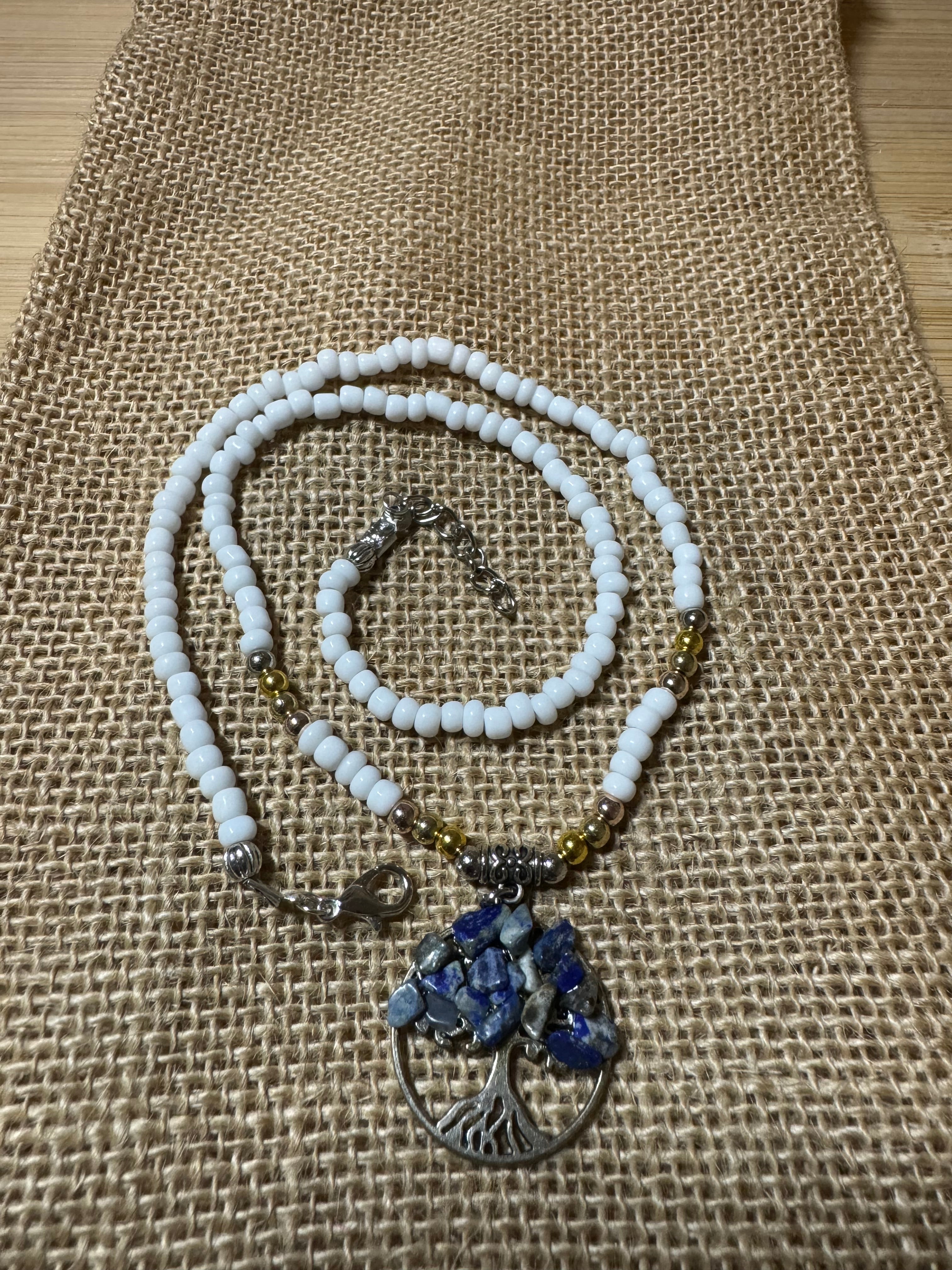 The Blue Tree Necklace