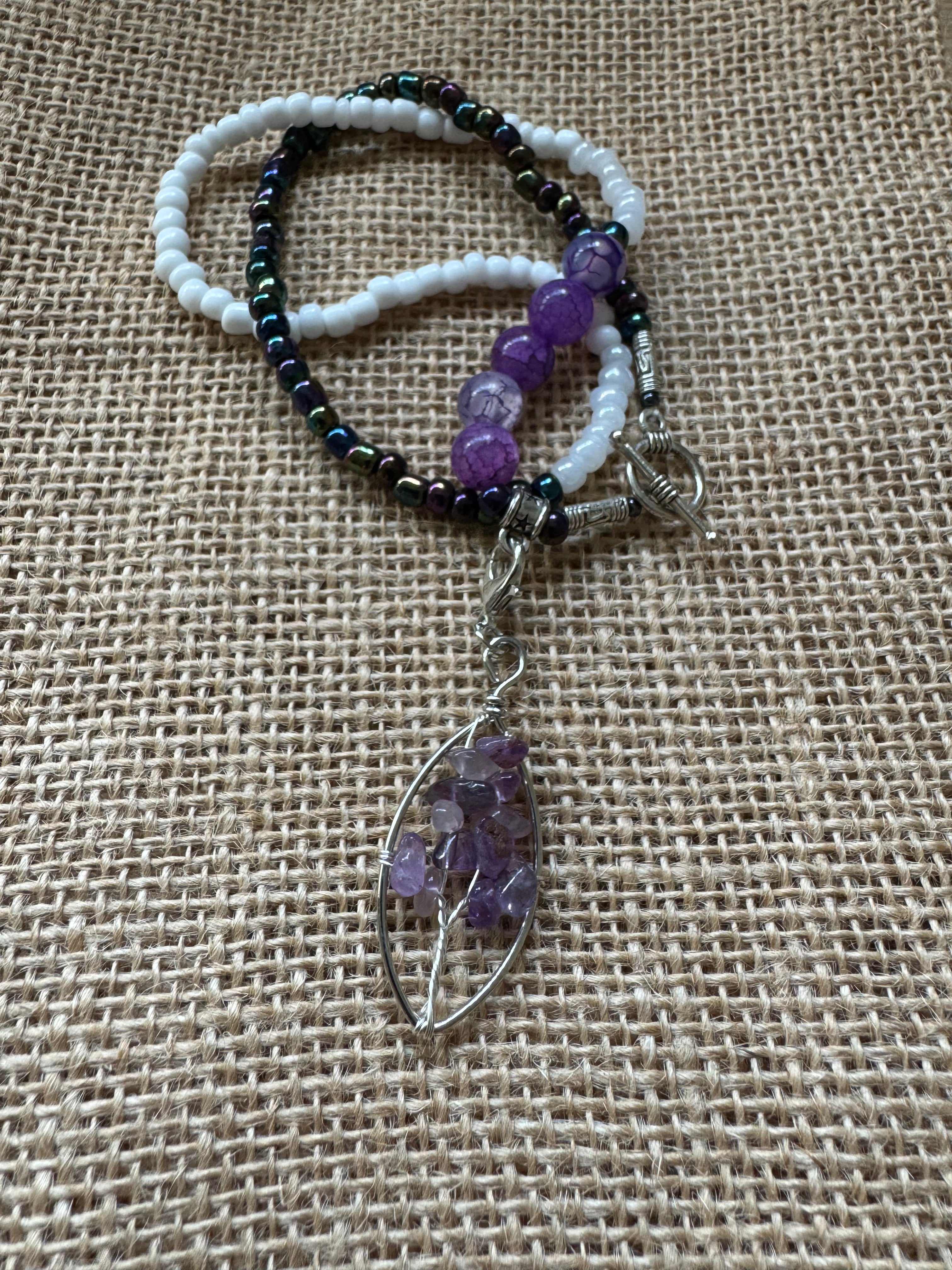 Tree of Life Collection - The Purple Tree Necklace
