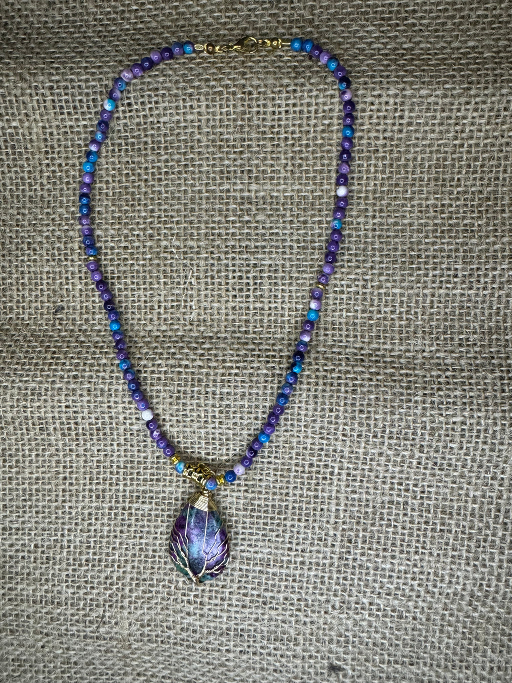 Tree of Life Collection - The Purple Tree Necklace
