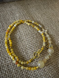 Citrine Beaded Necklace