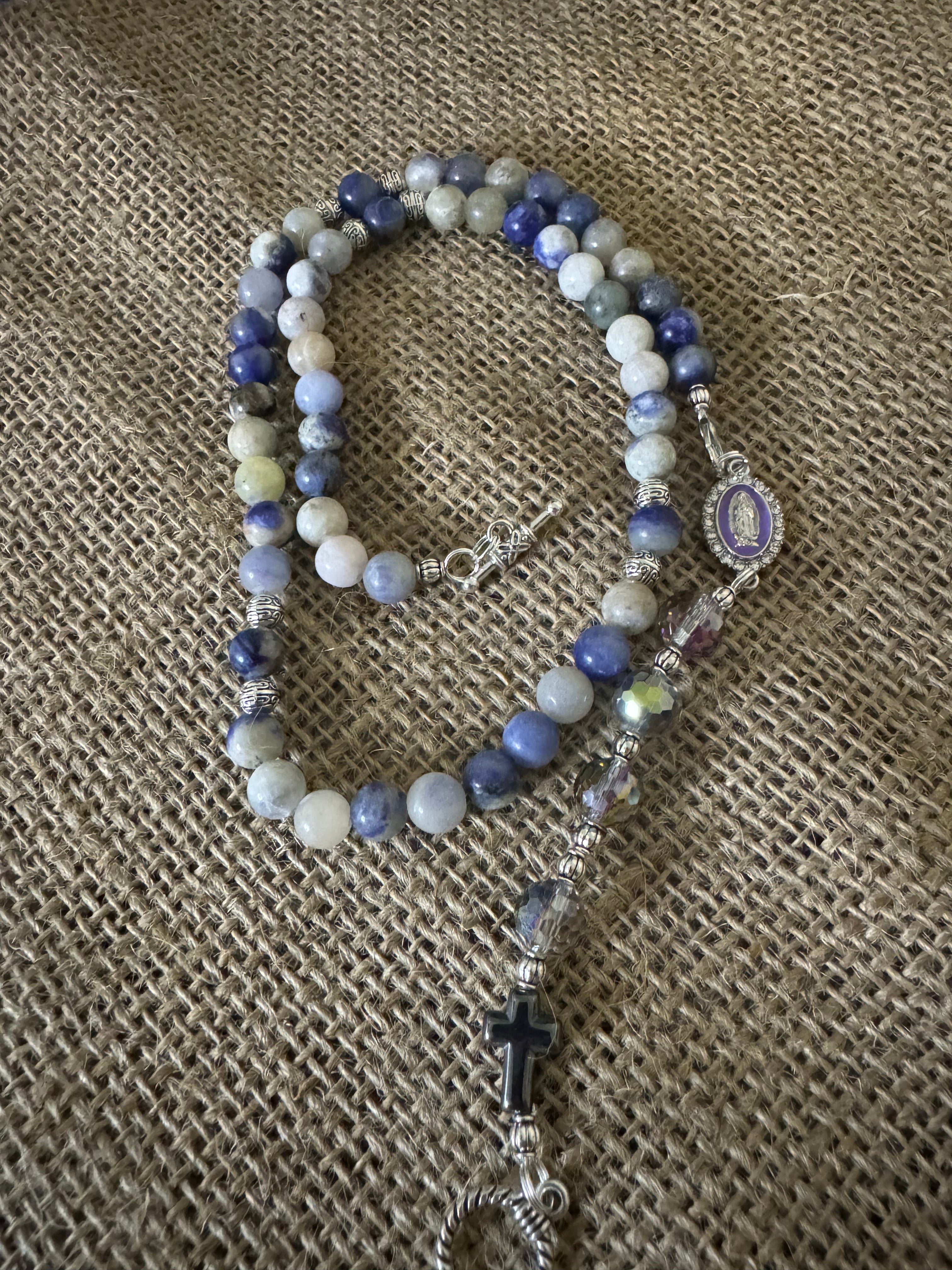 Jasper Rosary Necklace