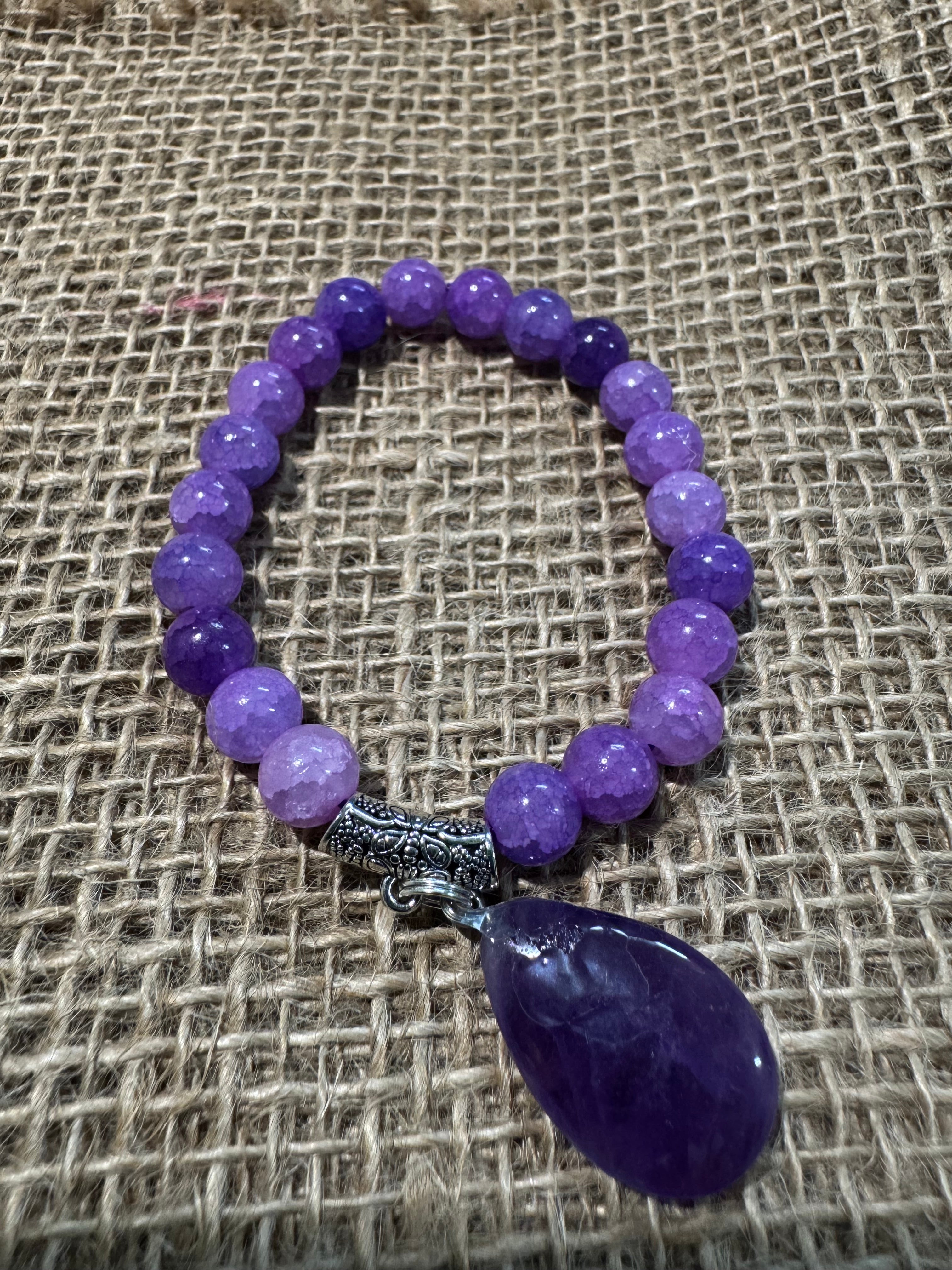Purple Amethyst Bracelet