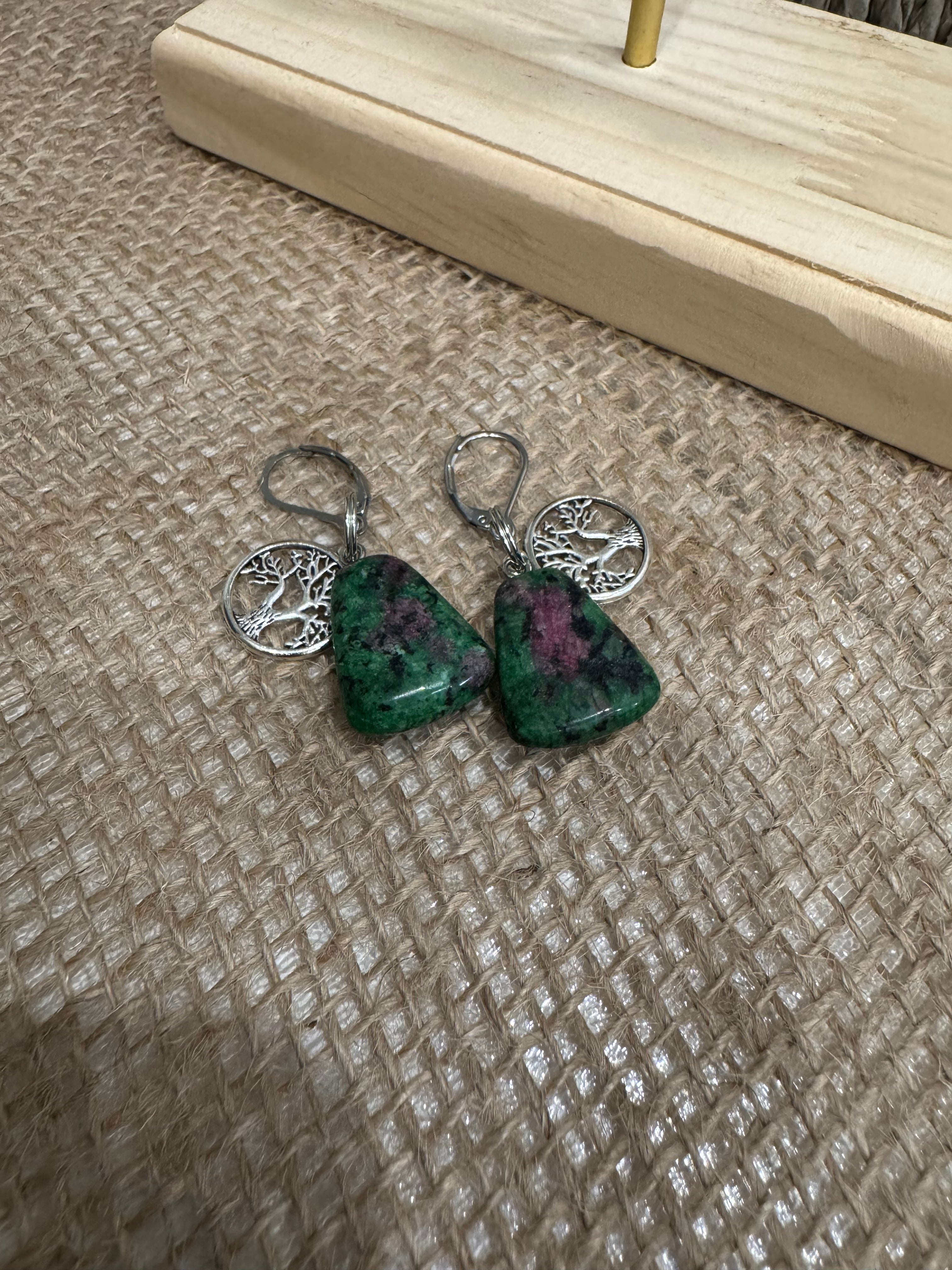 The Bloodstone Earrings