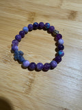 Lavender Amethyst Rosary Bracelet