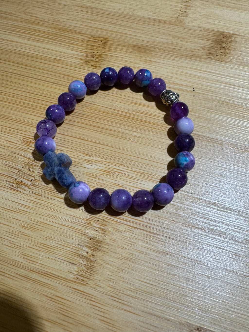 Made-To-Order Natural Gemstone Rosary Bracelet