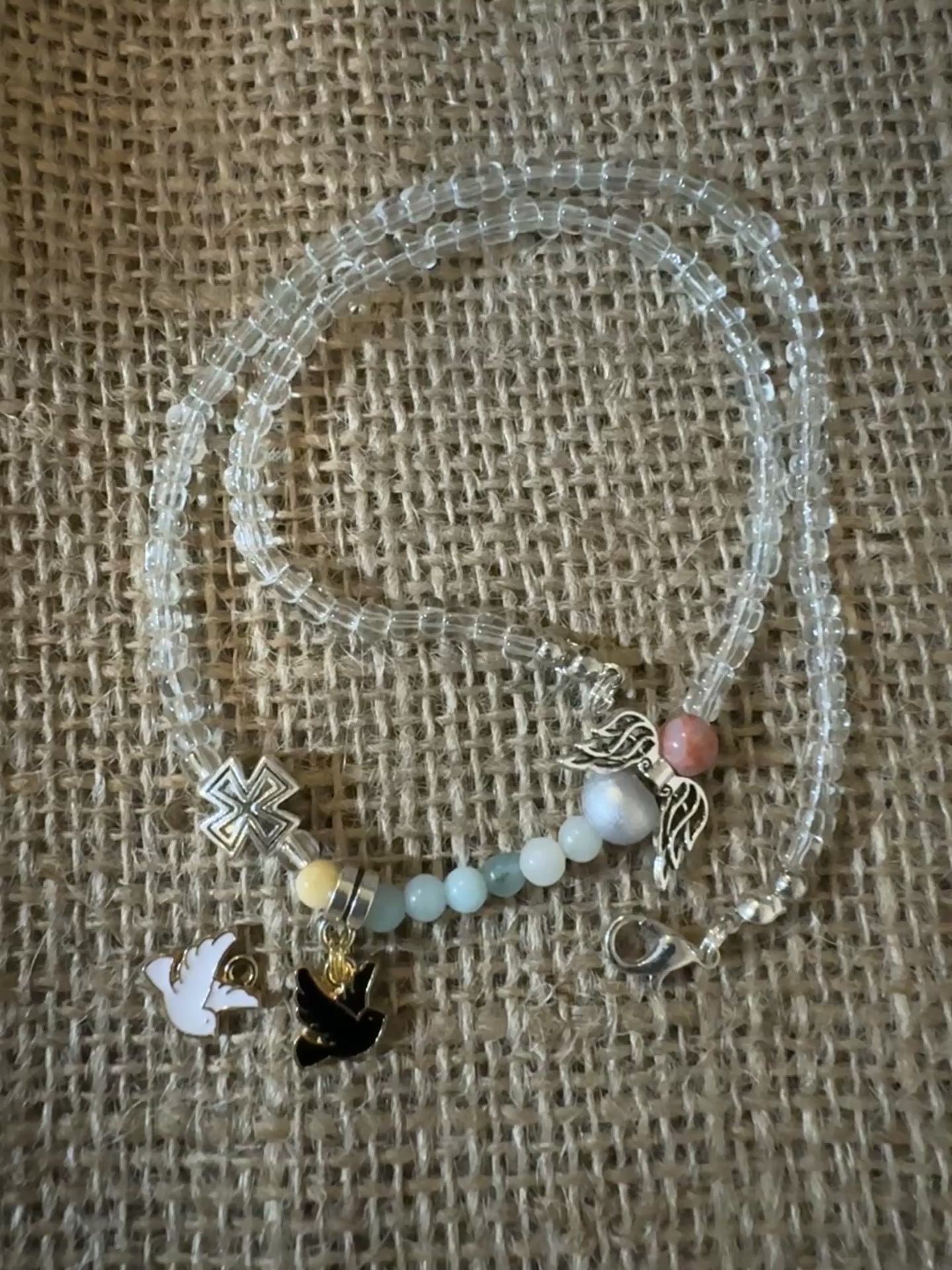 The Guardian Angel Amazonite Necklace
